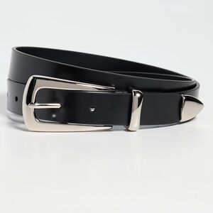 Favorite Daughter Sleek Black Belt